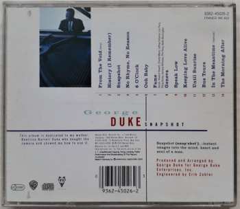 CD George Duke: Snapshot
