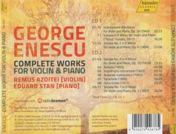 2CD George Enescu: Complete Works For Violin And Piano