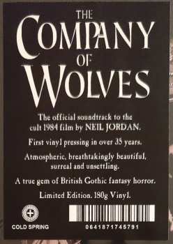 LP George Fenton: The Company Of Wolves LTD