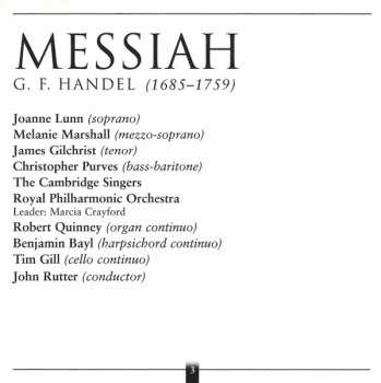 2CD The Royal Philharmonic Orchestra: Messiah