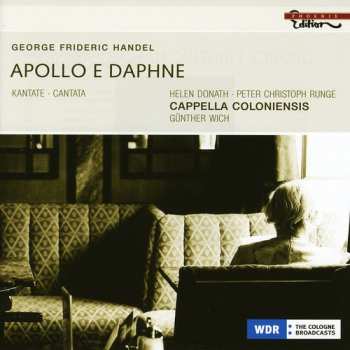 Album Georg Friedrich Händel: Apollo E Daphne (Kantate - Cantata)