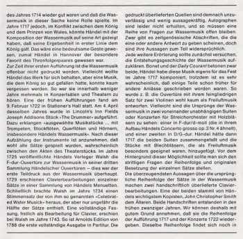 CD Georg Friedrich Händel: Water Music