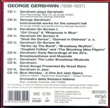 10CD/Dobozkészlet George Gershwin: 1898-1937