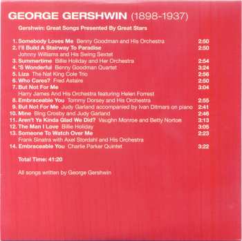 10CD/Dobozkészlet George Gershwin: 1898-1937