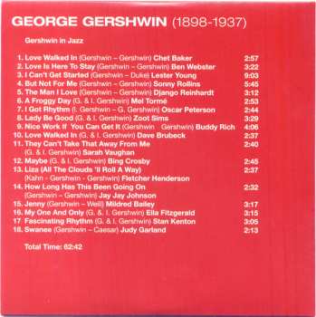 10CD/Dobozkészlet George Gershwin: 1898-1937