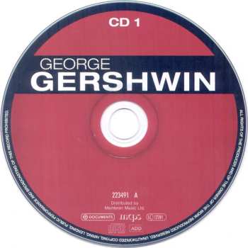 10CD/Dobozkészlet George Gershwin: 1898-1937