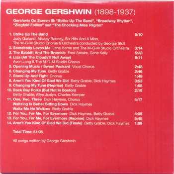 10CD/Dobozkészlet George Gershwin: 1898-1937