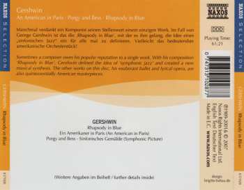 CD George Gershwin: An American In Paris • Porgy And Bess • Rhapsody In Blue