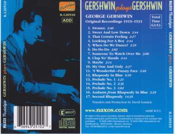 CD George Gershwin: Gershwin Plays Gershwin