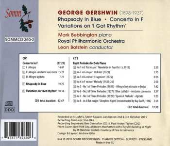 CD George Gershwin: Rhapsody In Blue; Concerto In F; Variations On "I Got Rhythm" & Preludes