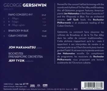 SACD George Gershwin: Piano Concerto In F / Rhapsody In Blue / Cuban Overture