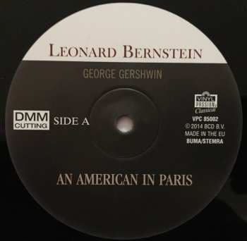 LP Leonard Bernstein: Piano And Conductor: An American In Paris / Rhapsody In Blue