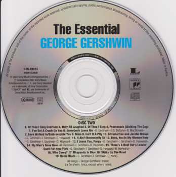 2CD George Gershwin: The Essential George Gershwin