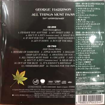 2CD George Harrison: All Things Must Pass (50th Anniversary)