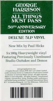 5LP/Dobozkészlet George Harrison: All Things Must Pass (50th Anniversary) DLX
