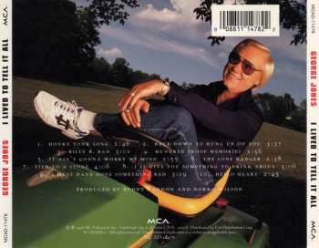CD George Jones: I Lived To Tell It All