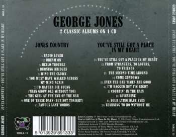 CD George Jones: Jones Country + You've Still Got A Place In My Heart