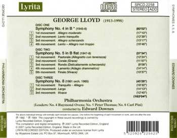 3CD Philharmonia Orchestra: Symphonies 4, 5 & 8