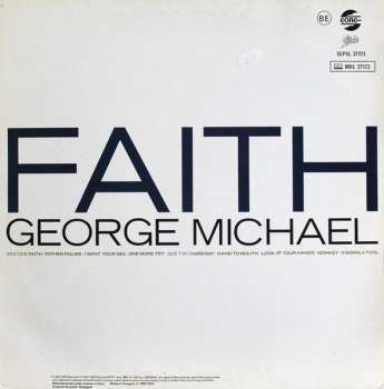 LP George Michael: Faith