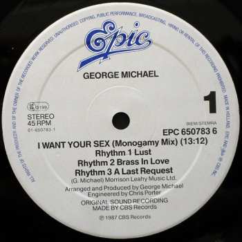 LP George Michael: I Want Your Sex