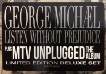 3CD/DVD/Dobozkészlet George Michael: Listen Without Prejudice + MTV Unplugged DLX | LTD