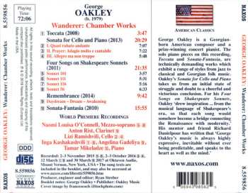 CD George Oakley: Wanderer: Chamber Works