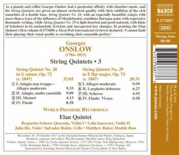 CD George Onslow: String Quintets • 3  