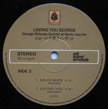 LP George Otsuka Quintet: Loving You George
