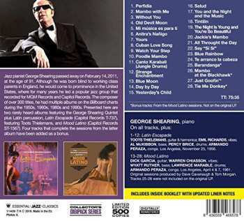CD George Shearing: Latin Escapade + Mood Latino LTD