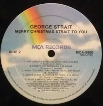 LP George Strait: Merry Christmas Strait To You