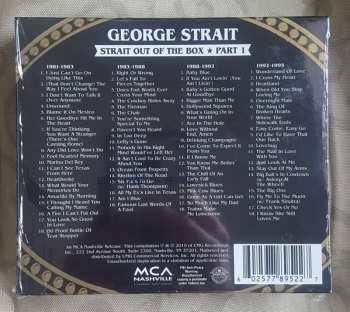 4CD/Dobozkészlet George Strait: Strait Out Of The Box: Part 1