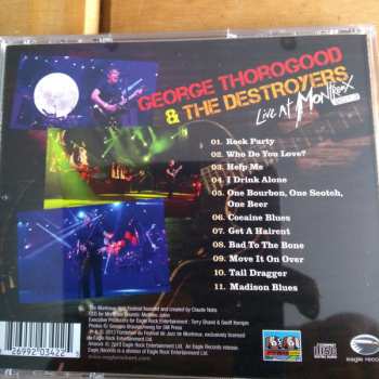CD George Thorogood & The Destroyers: Live At Montreux 2013