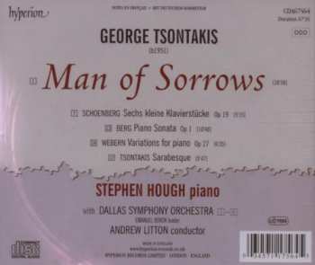 CD Arnold Schoenberg: Man Of Sorrows / Sonata / Piano Variations / Sechs Kleine Klavierstücke