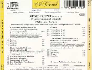 CD Georges Bizet: L'Arlésienne - Carmen