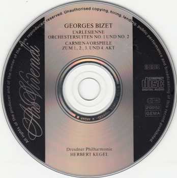 CD Georges Bizet: L'Arlésienne - Carmen