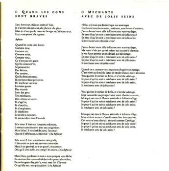 CD Georges Brassens: Dernières Chansons De Brassens Par Jean Bertola