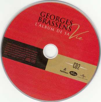 5CD/Dobozkészlet Georges Brassens: L'Album De Sa Vie LTD