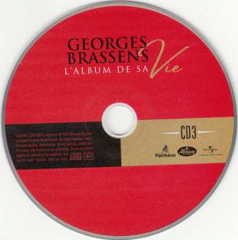 5CD/Dobozkészlet Georges Brassens: L'Album De Sa Vie LTD