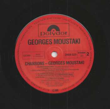 LP Georges Moustaki: Chansons