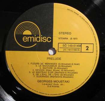 2LP Georges Moustaki: Prelude