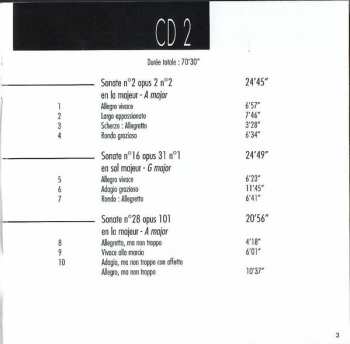 10CD/Dobozkészlet Ludwig van Beethoven: Integrale Des Sonates Pour Piano & Variations Diabelli = Complete Piano Sonatas & Diabelli Variations