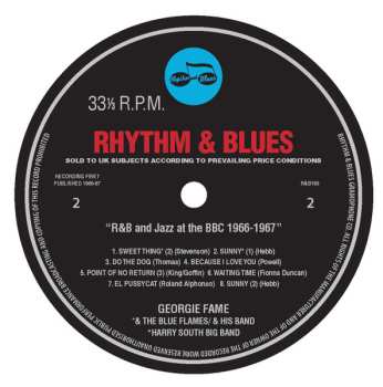 LP Georgie Fame: R&B and Jazz at the BBC 1966-1967