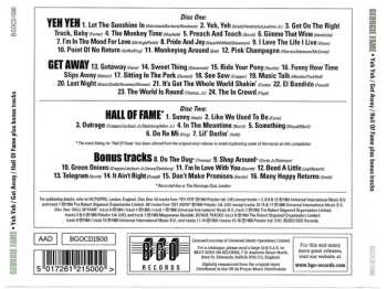 2CD Georgie Fame: Yeh Yeh / Get Away / Hall Of Fame Plus Bonus Tracks