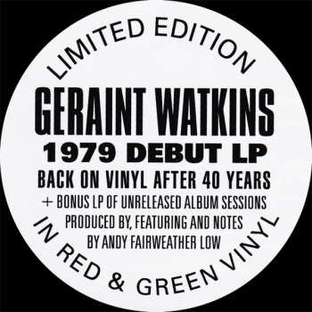 2LP Geraint Watkins & The Dominators: Geraint Watkins & The Dominators CLR | LTD
