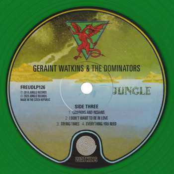 2LP Geraint Watkins & The Dominators: Geraint Watkins & The Dominators CLR | LTD