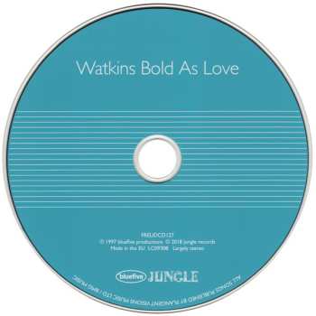 CD Geraint Watkins: Watkins Bold As Love