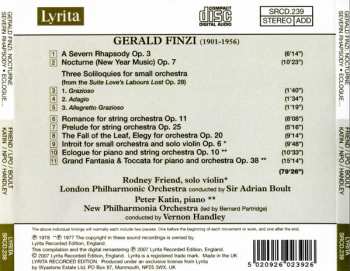 CD Gerald Finzi: Orchestral Works
