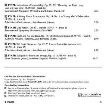 CD Gerald Finzi: The Best Of Finzi