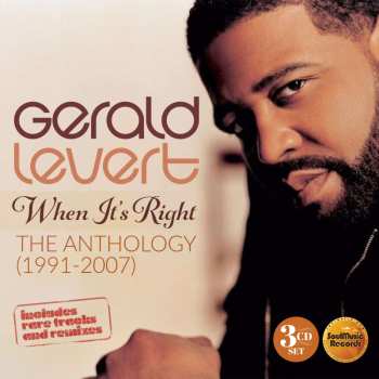 3CD Gerald Levert: When It's Right - The Anthology (1991 - 2007) DIGI