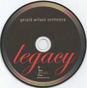 CD Gerald Wilson Orchestra: Legacy